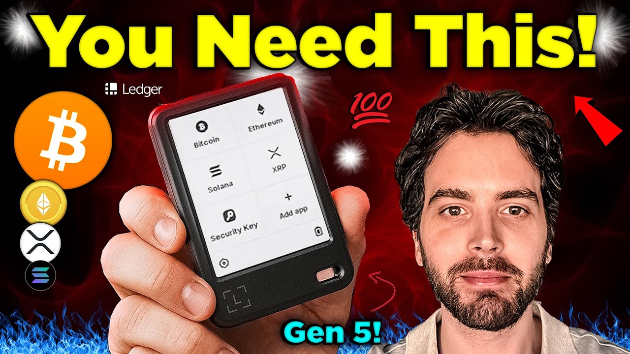 Crypto Holders: Why You NEED The Newest Gen5 Ledger (Stax vs Flex vs Nano)