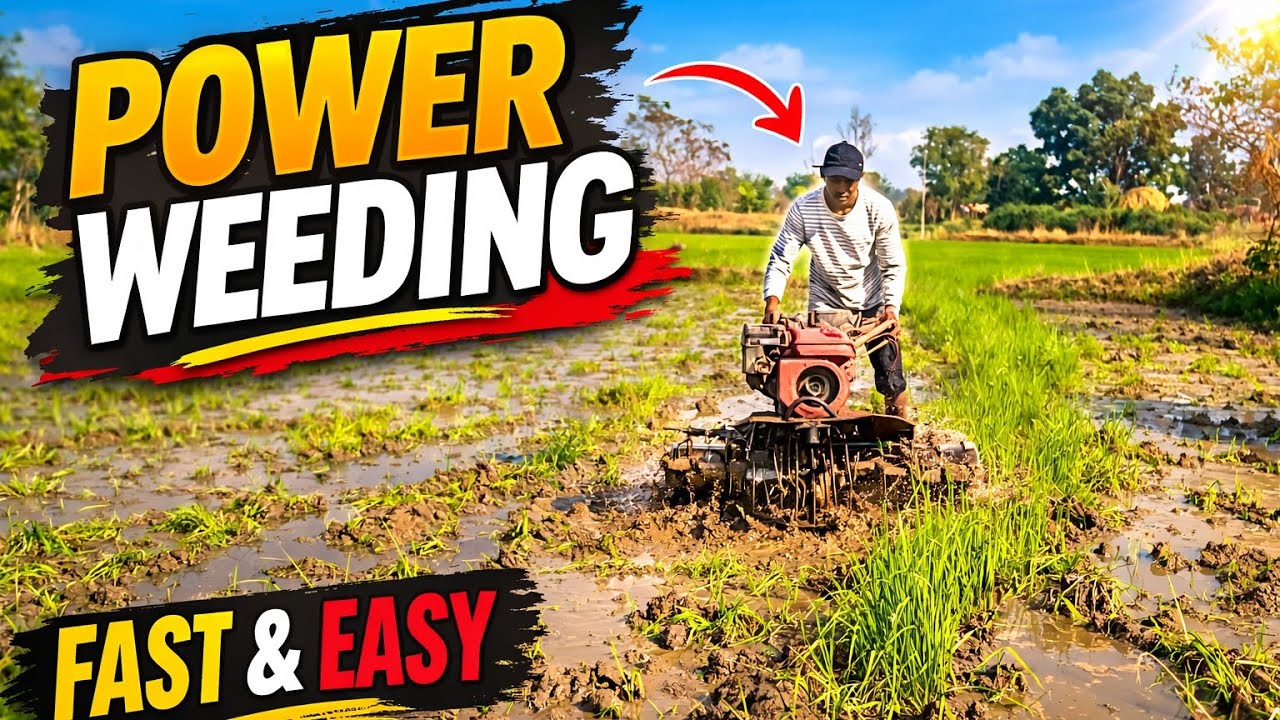 Power Weeder Machine ka Kaam | Kisan ke liye Best Machine