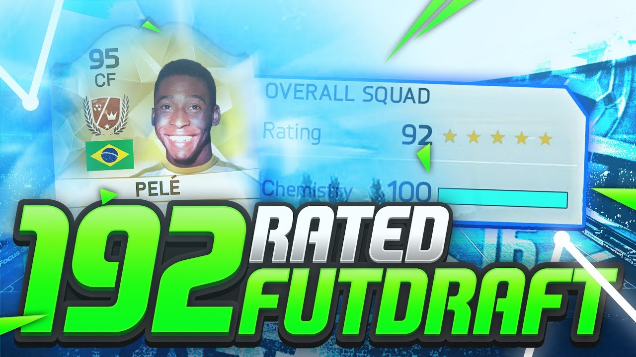 OMG A 192 RATED FUT DRAFT IS POSSIBLE WITH PELE | FIFA 16