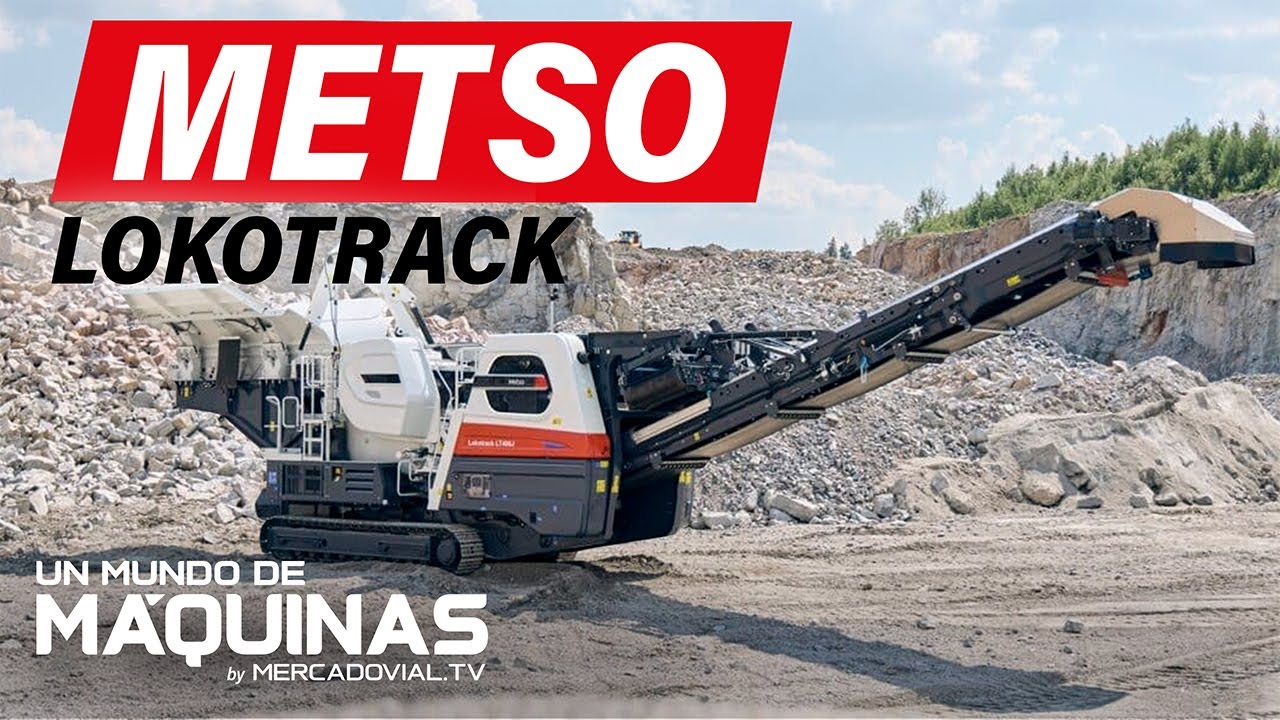 [METSO] Equipos de Trituración Metso Lokotrack en Uruguay | H. Petersen | Mercado Vial TV