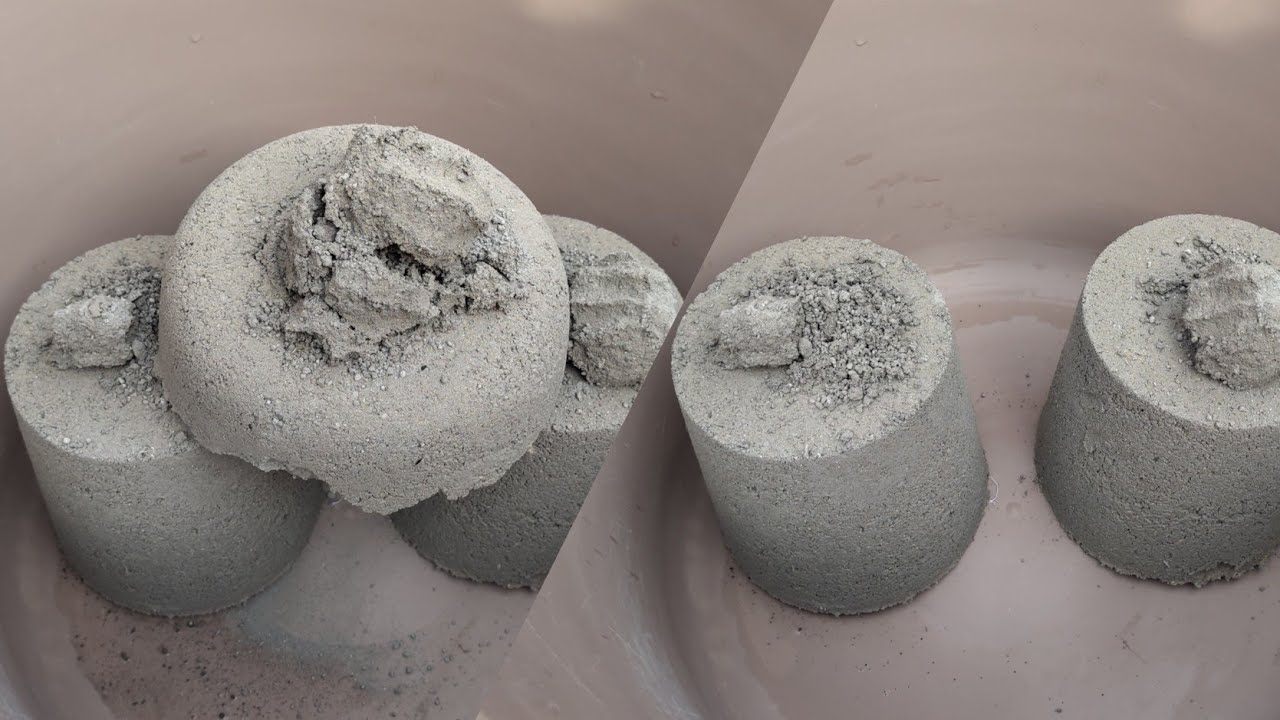 Full Gritty Crunchy crispy sand cement dry crumbling by Sa Asmr