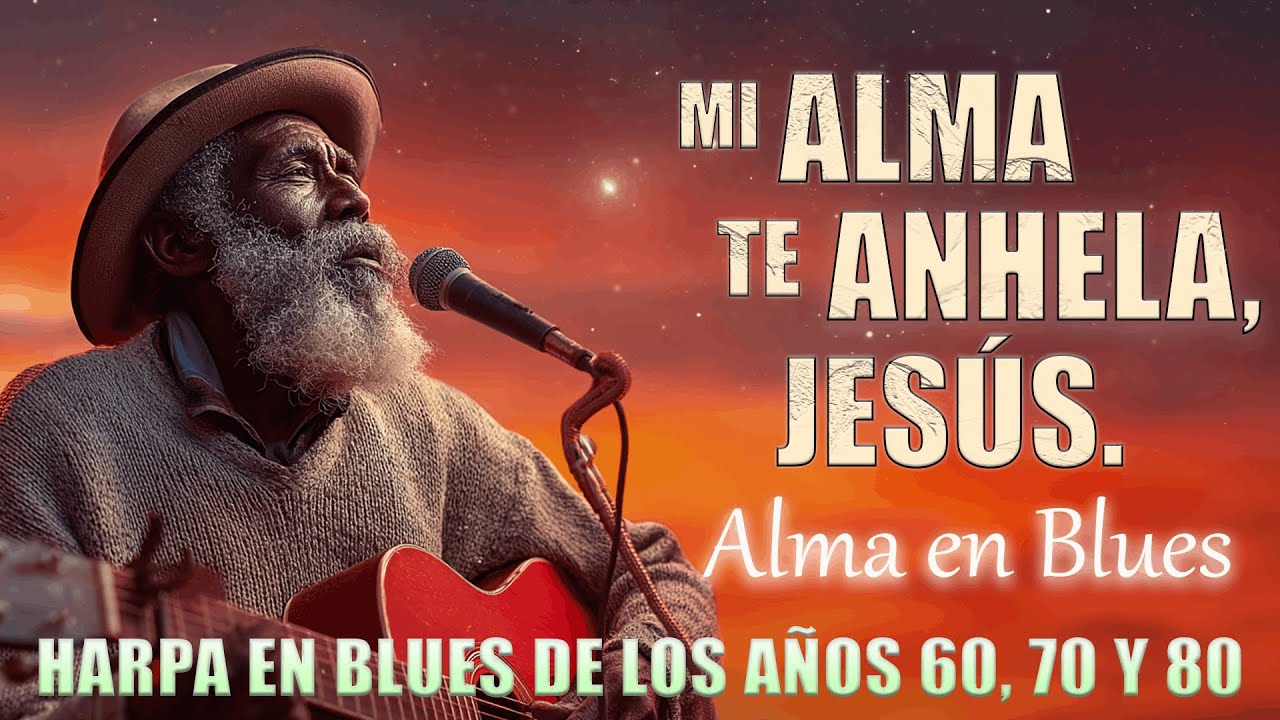 Harpa Cristiana en Blues VOL 1 — Adoración Profunda a JESÚS 2026 | Blues Cristiano Gospel