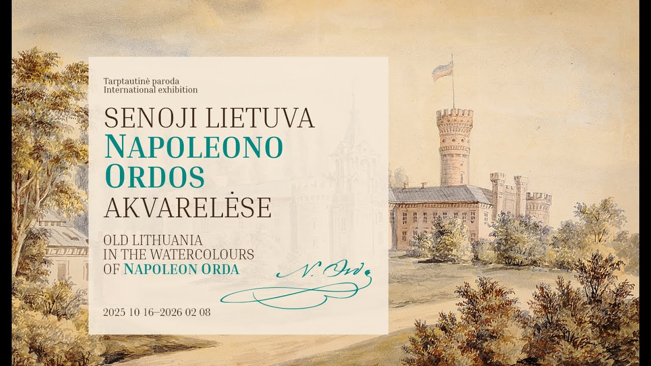 Tarptautinės parodos „Senoji Lietuva Napoleono Ordos akvarelėse“ atidarymas