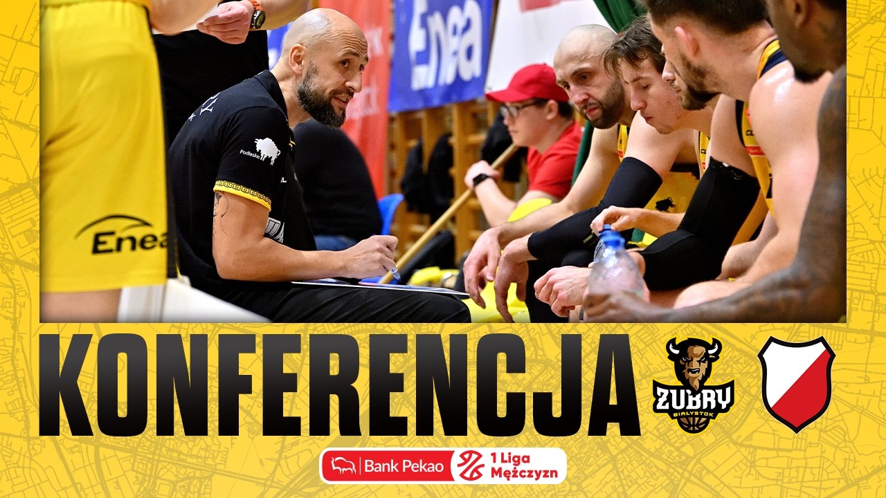 Konferencja po meczu Żubry Abakus Okna Białystok vs. KKS Polonia Warszawa (02.04.2026)