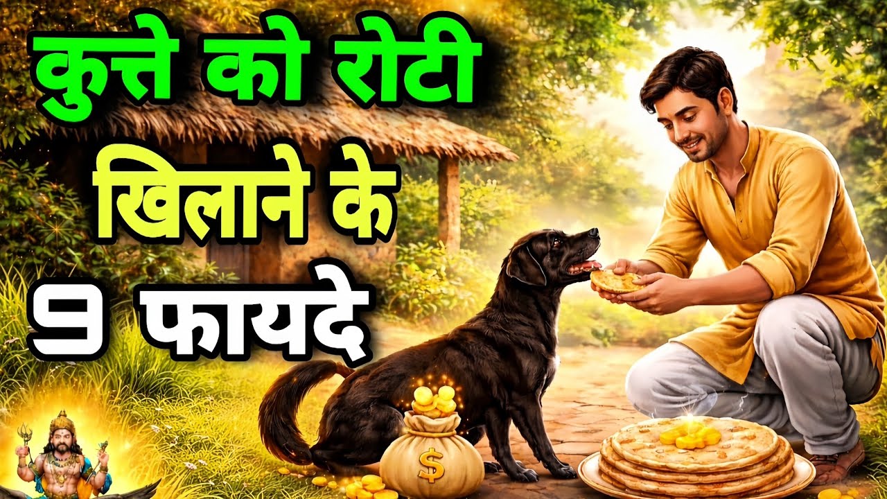 कुत्ते को रोटी खिलाने के 9 फायदे | Gyan ki Kahani #story #motivational #Video