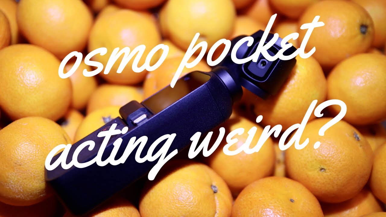 Dji osmo pocket | gimbal problems | easy fix