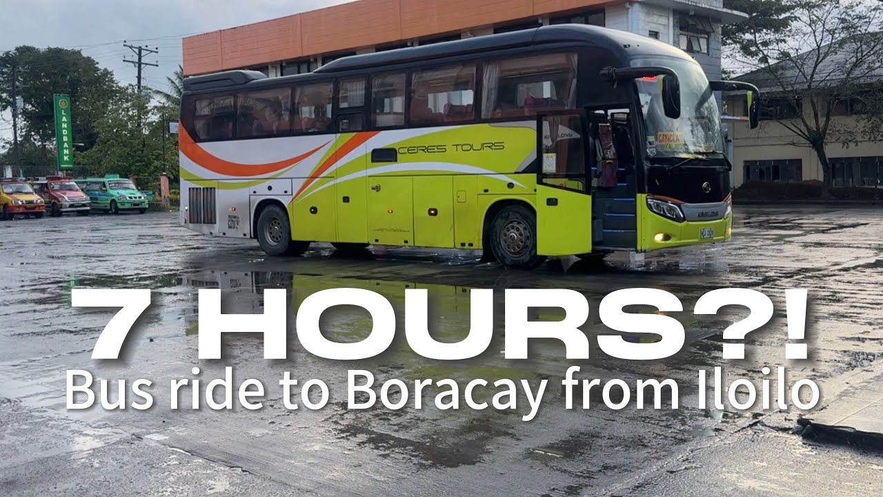 7 HOURS on a BUS from Iloilo Just to Reach BORACAY… Was It Worth It? 🇵🇭