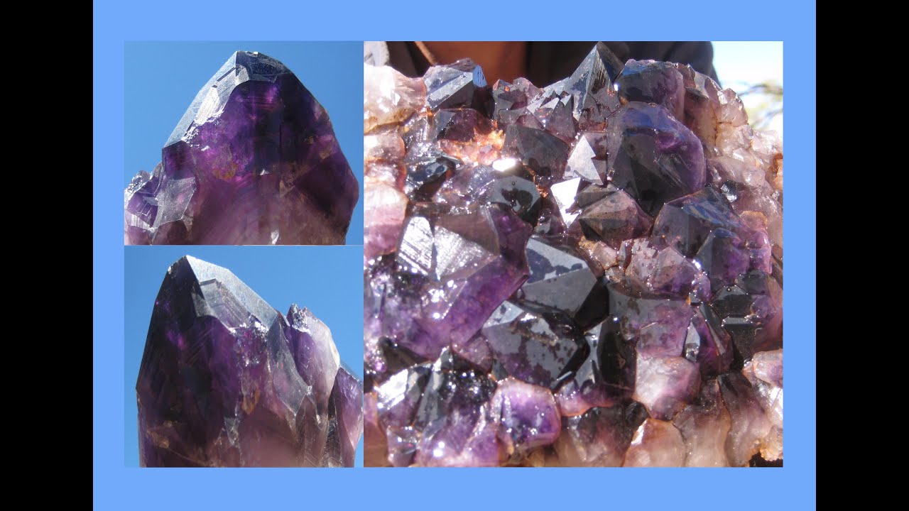 FOUND HUGE AMETHYST CRYSTAL PLATES | LIZ KREATE