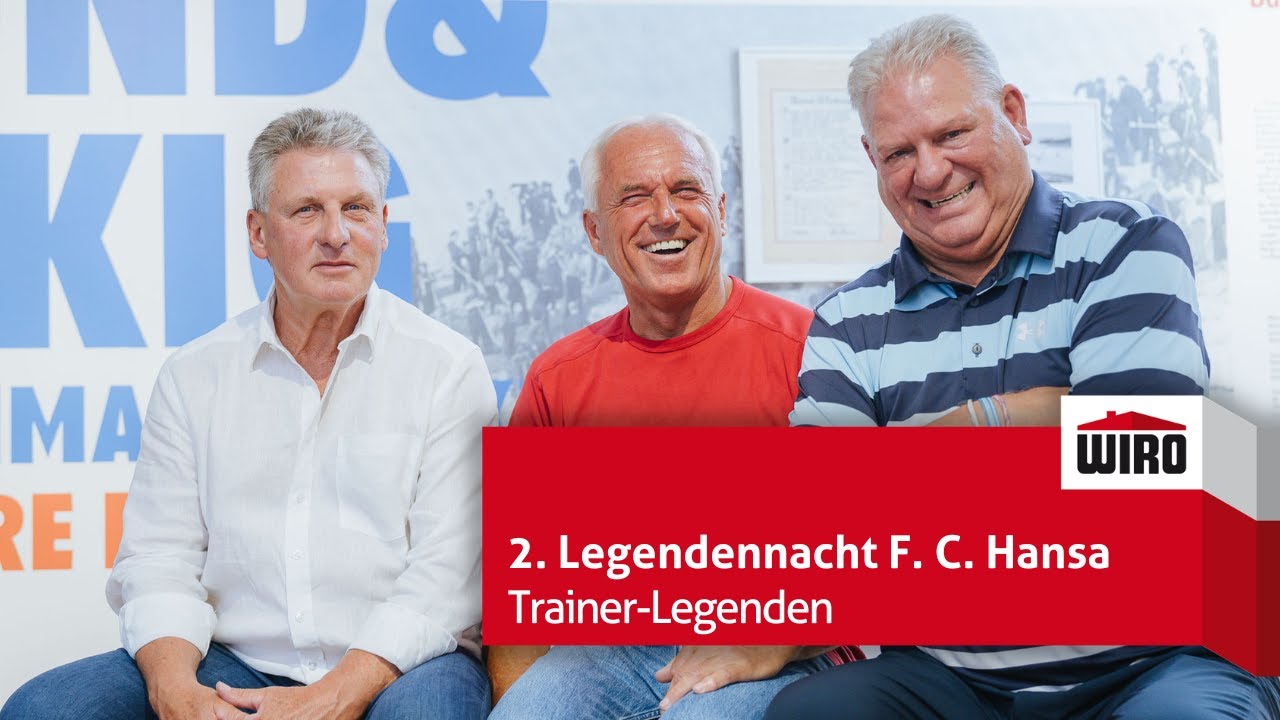 ⚽2. Legendennacht F. C. Hansa „Trainer-Legenden