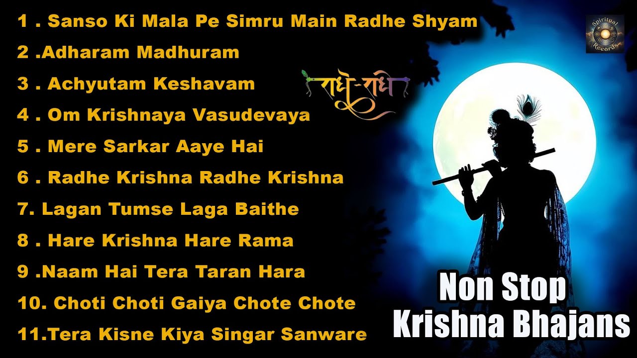 💫 Top Radha Krishna Bhajans 2025 | Nonstop Morning Bhakti Songs | Spiritual Peace & Love 🌿