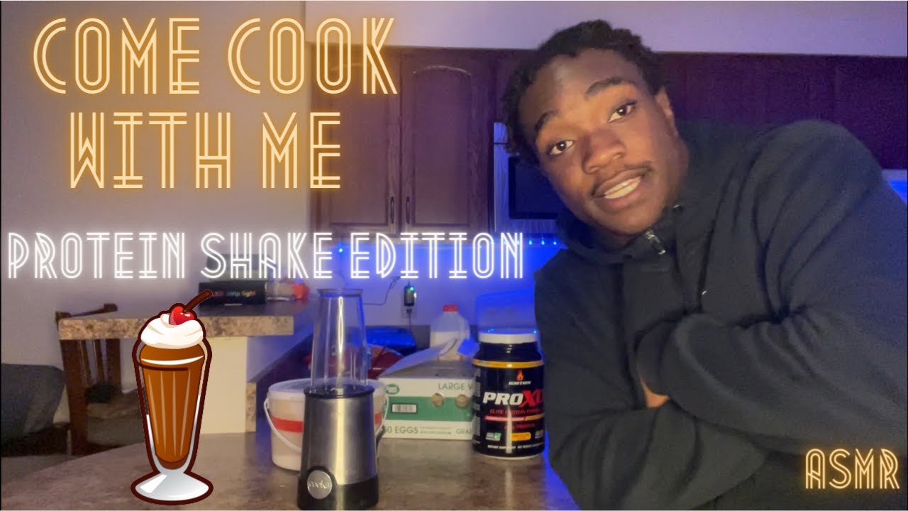 ASMR Cooking With Chan (Protein Shake Edition)🔥🧋