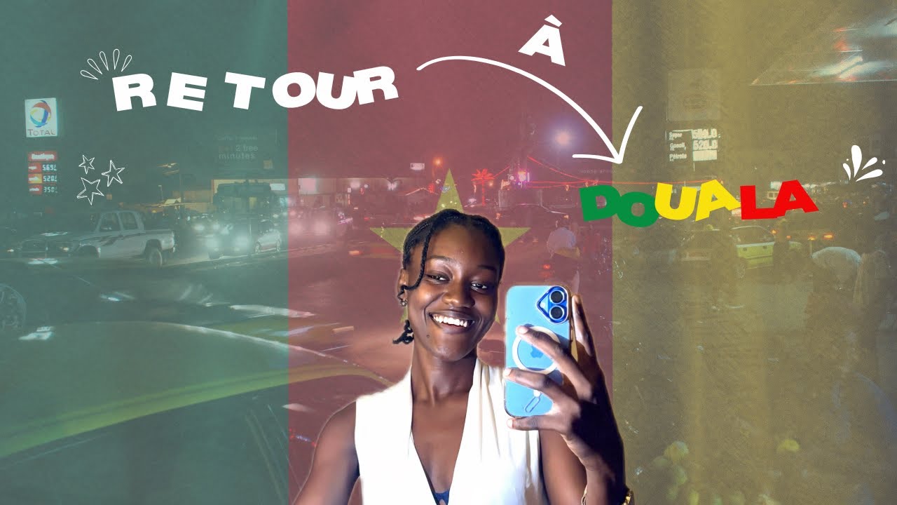 Doualavlog. Retour au continent 🇨🇲 + je refais ma chambre.