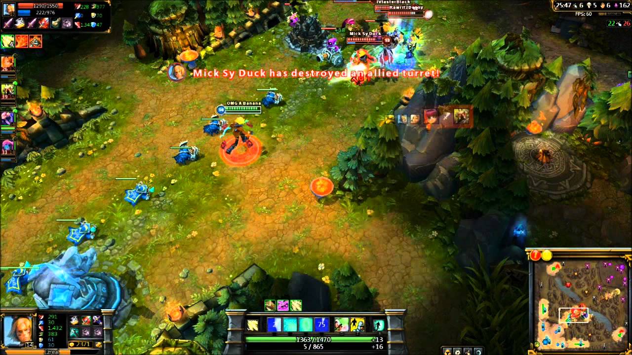 League Of Legends - Full game Ezreal with Penta!