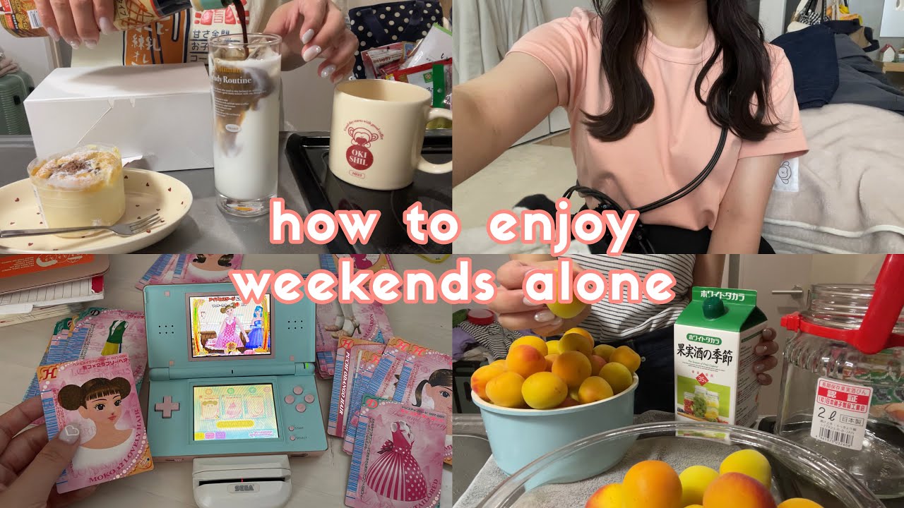 vlog🔅22歳ぼっち女の週末の楽しみ方 | how an introvert enjoys her weekend🩰