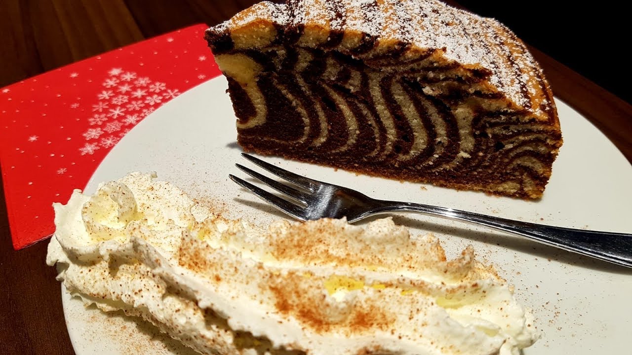 Weihnachtlicher Zebrakuchen  Thermomix® TM5/TM6