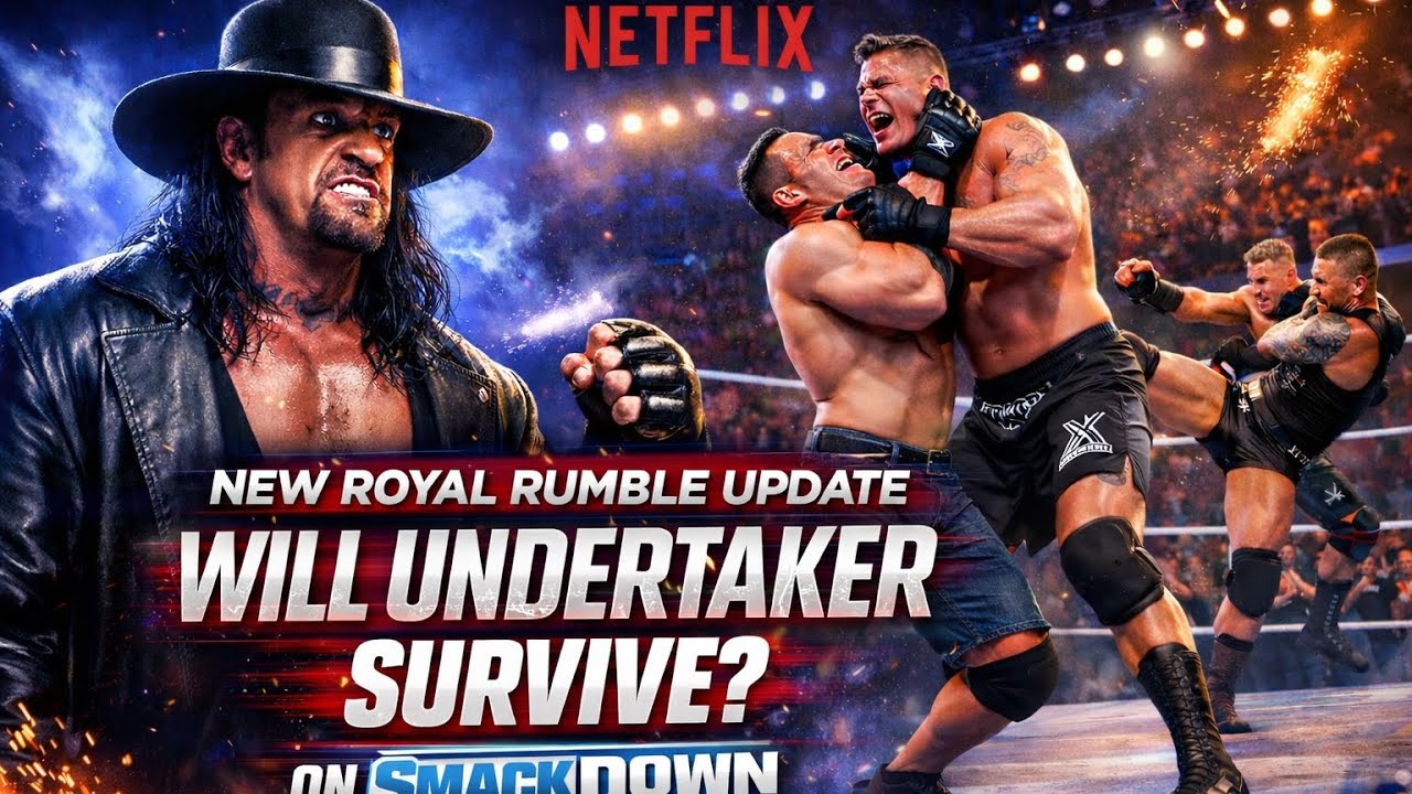 UNDERTAKER vs. EVERYONE! WWE 2K25 Netflix Edition Royal Rumble!   