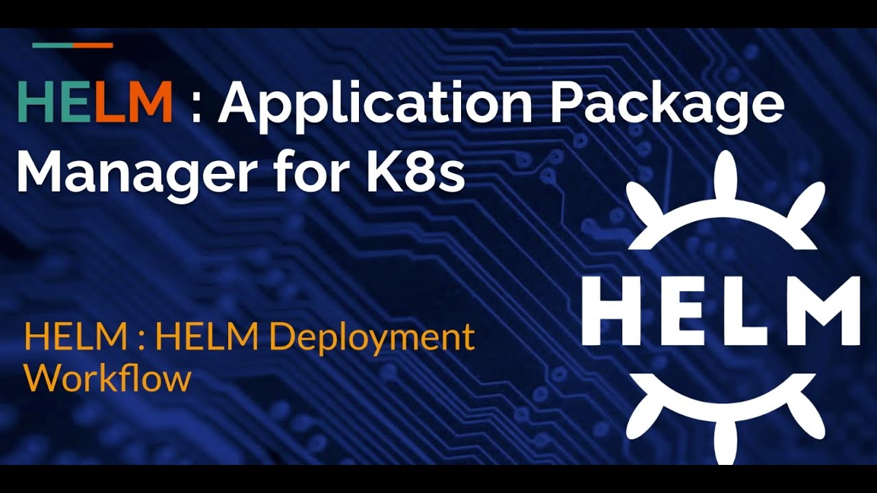 HELM MasterClass: HELM Deployment Workflow