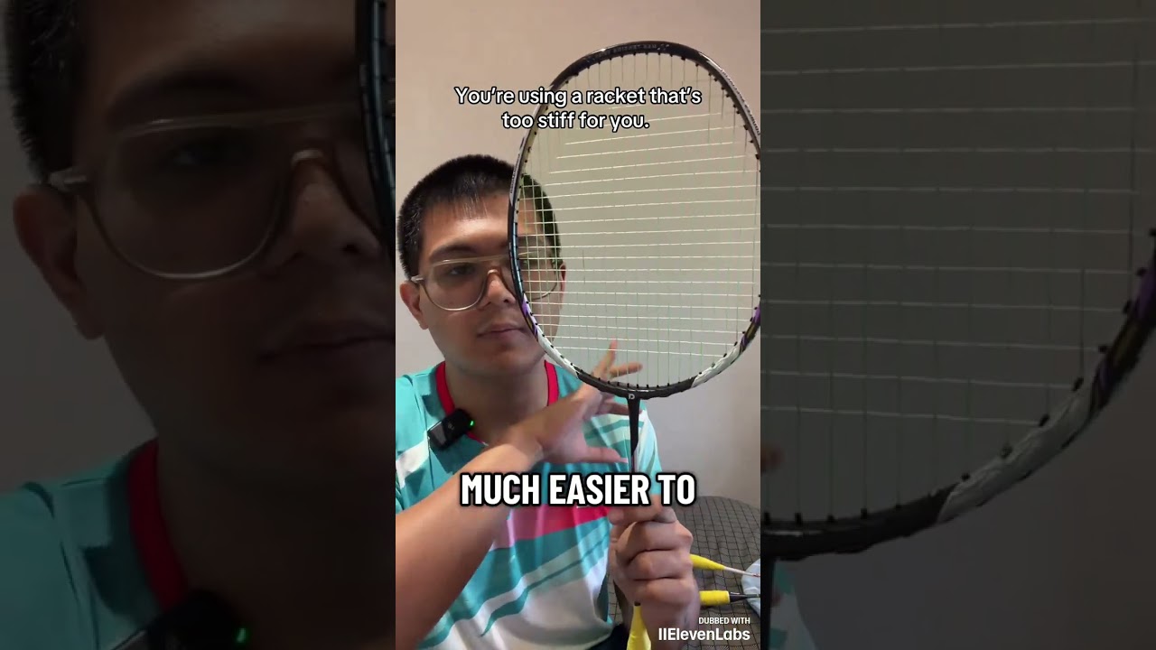 (FILIPINO DUB) PSA para sa lahat ng badminton players na nag-iisip na ang mahal na racket = mas