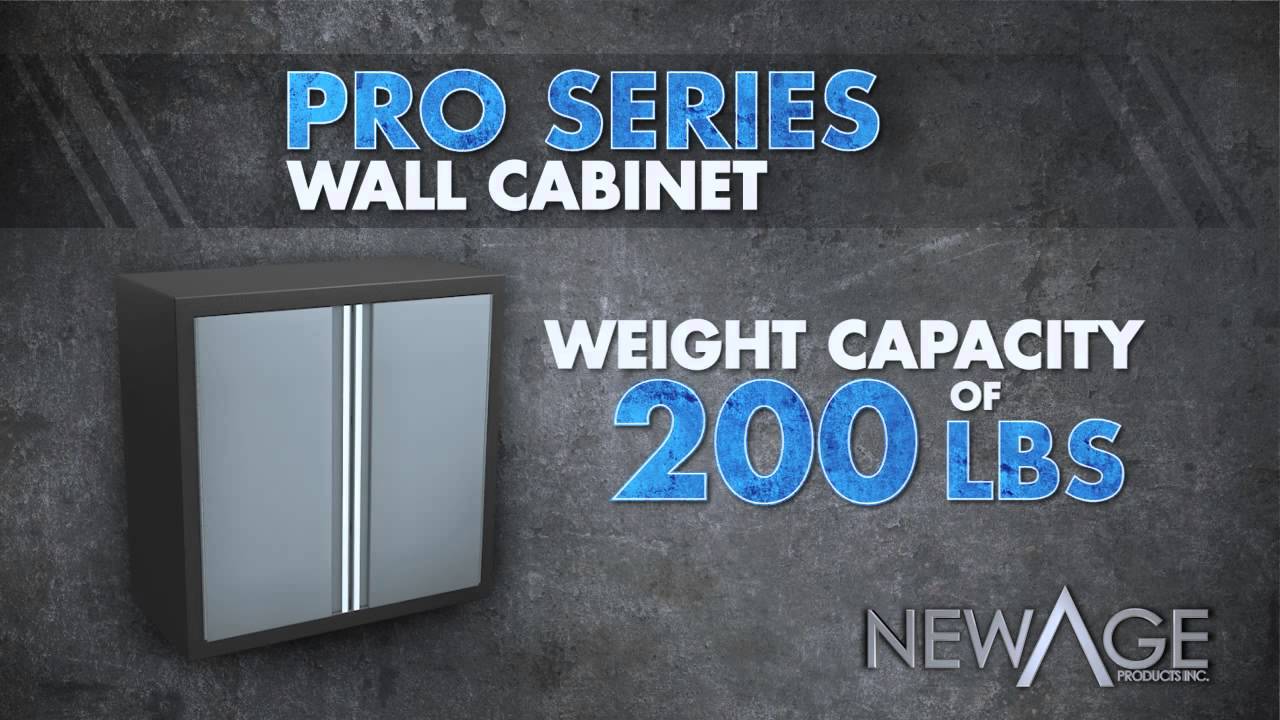 NewAge Pro Series 18 Gauge Pro Series Wall Cabinet