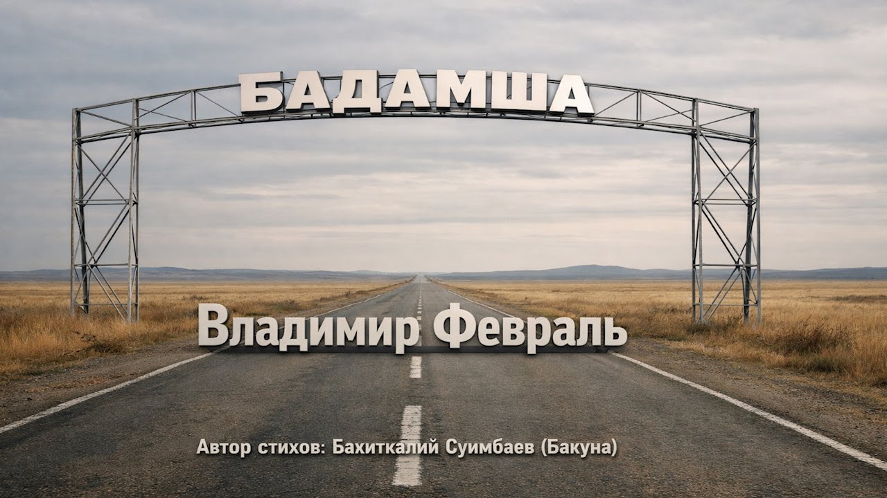 Бадамша — история воспоминаний | стихи Бахиткалий Суимбаев (Бакуна) | Владимир Февраль