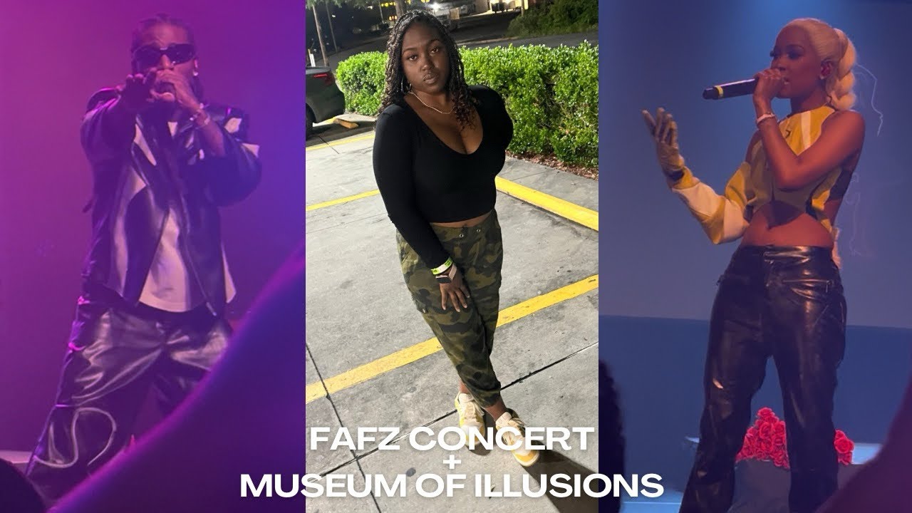 FAFZ TOUR 💛🧡+ MUSEUM OF ILLUSIONS | DEJ LOAF + JACQUEES
