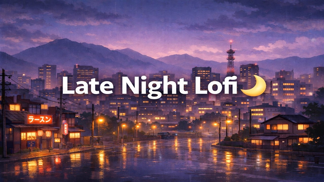Late Night Lofi 🌙 — 20 Minute Chill Instrumental Mix