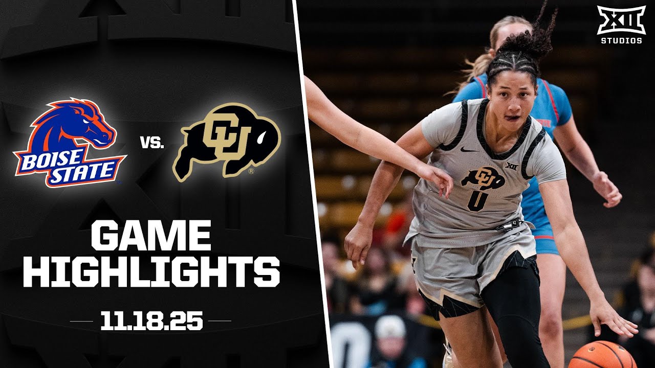 Boise State vs. Colorado Game Highlights | 2025-26 Big 12 Women’s Basketball