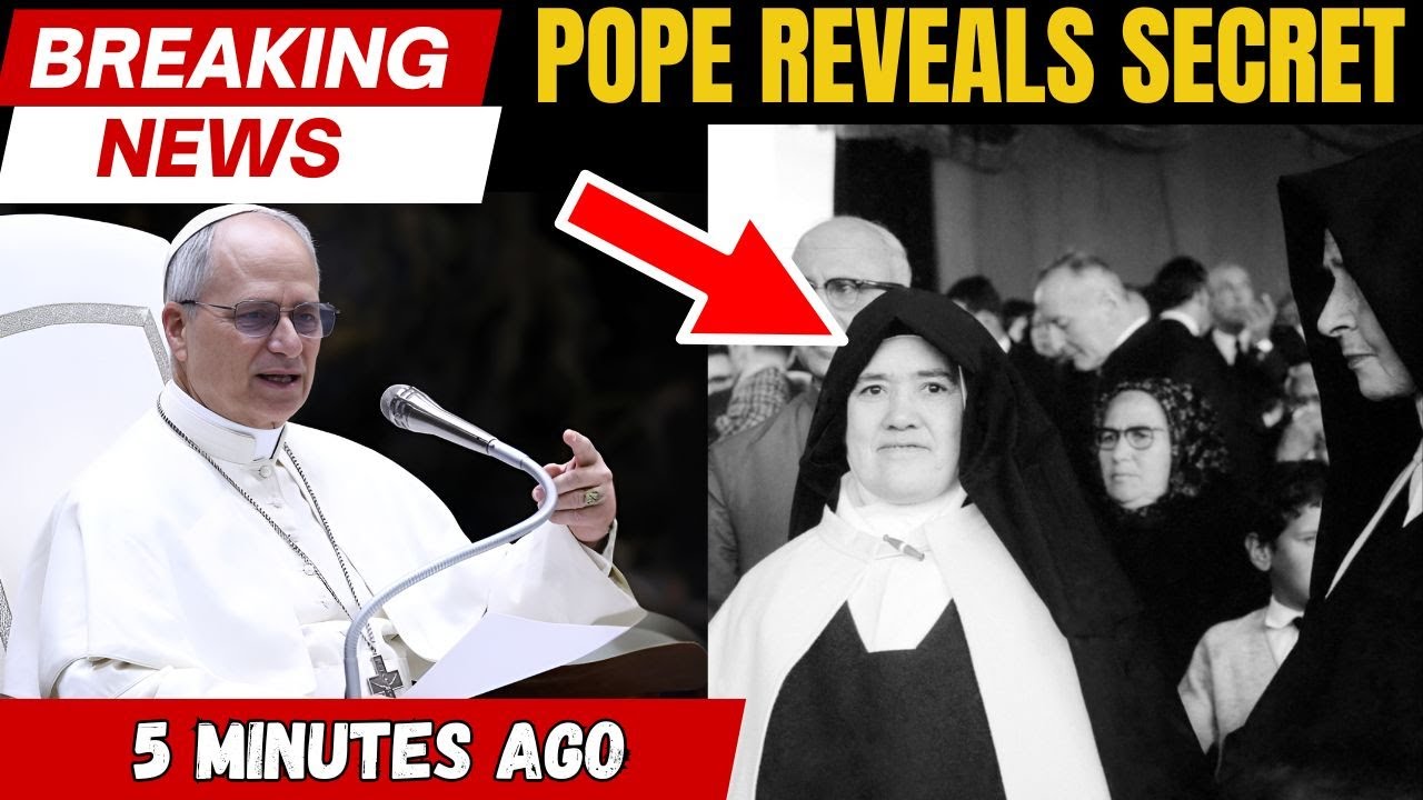 🚨 URGENT! Pope Leo 14 reveals the forbidden truth of Fatima&rsquo;s Third Secret, the world wasn't ready