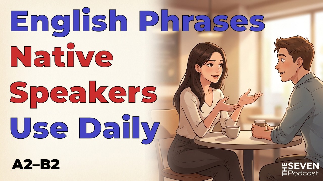 English Phrases Native Speakers Use | English Listening Practice Podcast for Easy Conversations