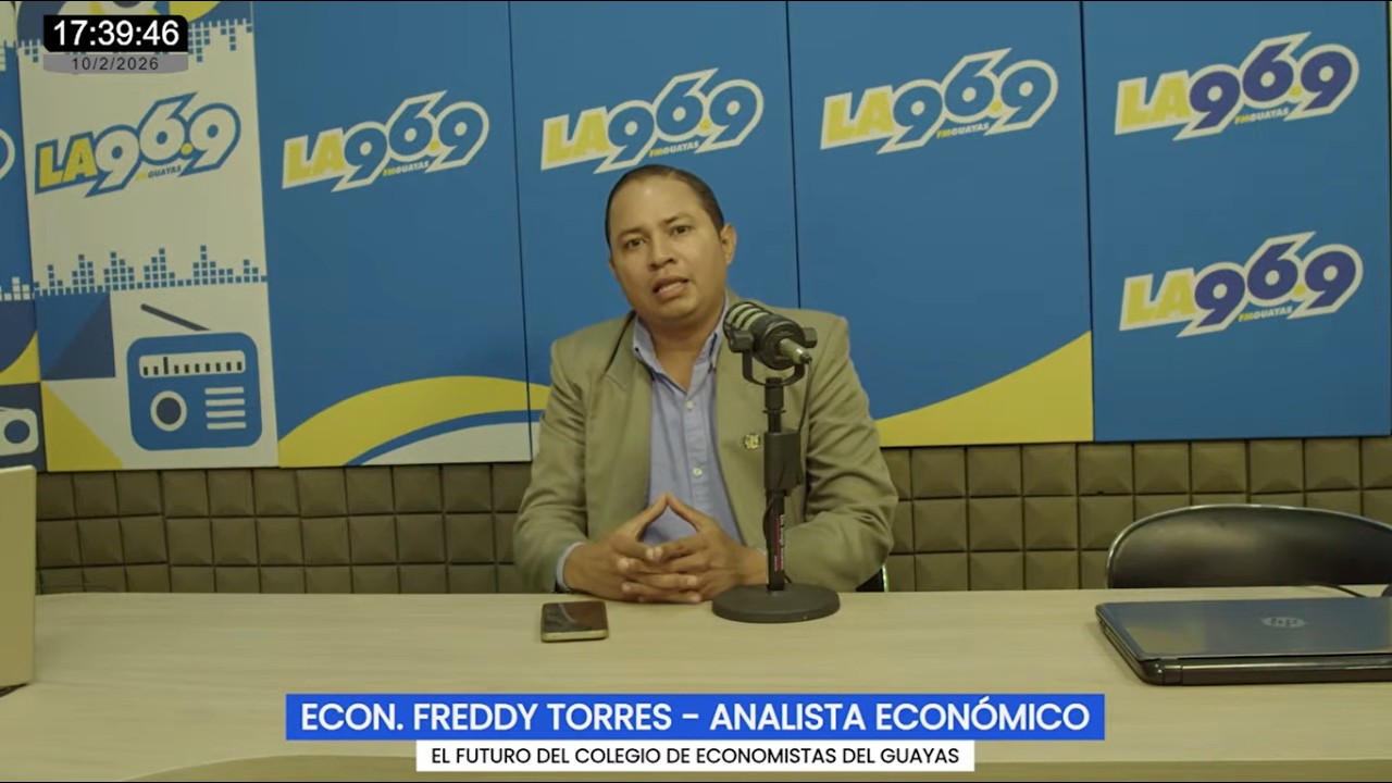 EL FUTUTO DEL COLEGIO DE ECONOMISTAS DEL GUAYAS  | FREDDY TORRES | Por la 96.9 FM⚡