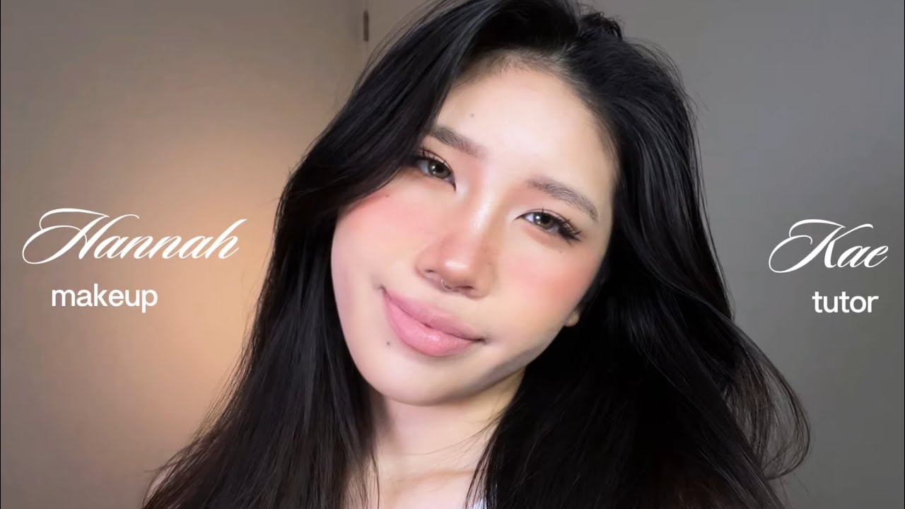 Hannah Kae makeup tutorial ! ⋆.𐙚 𑣲🤍