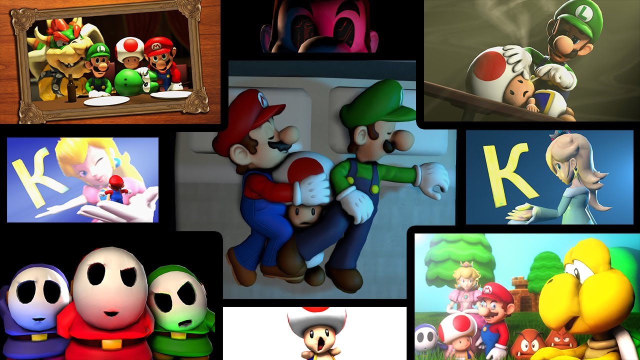 MGU4: Mario and Luigi Marathon + EXTRAS (Super Mario 64 Machinima)