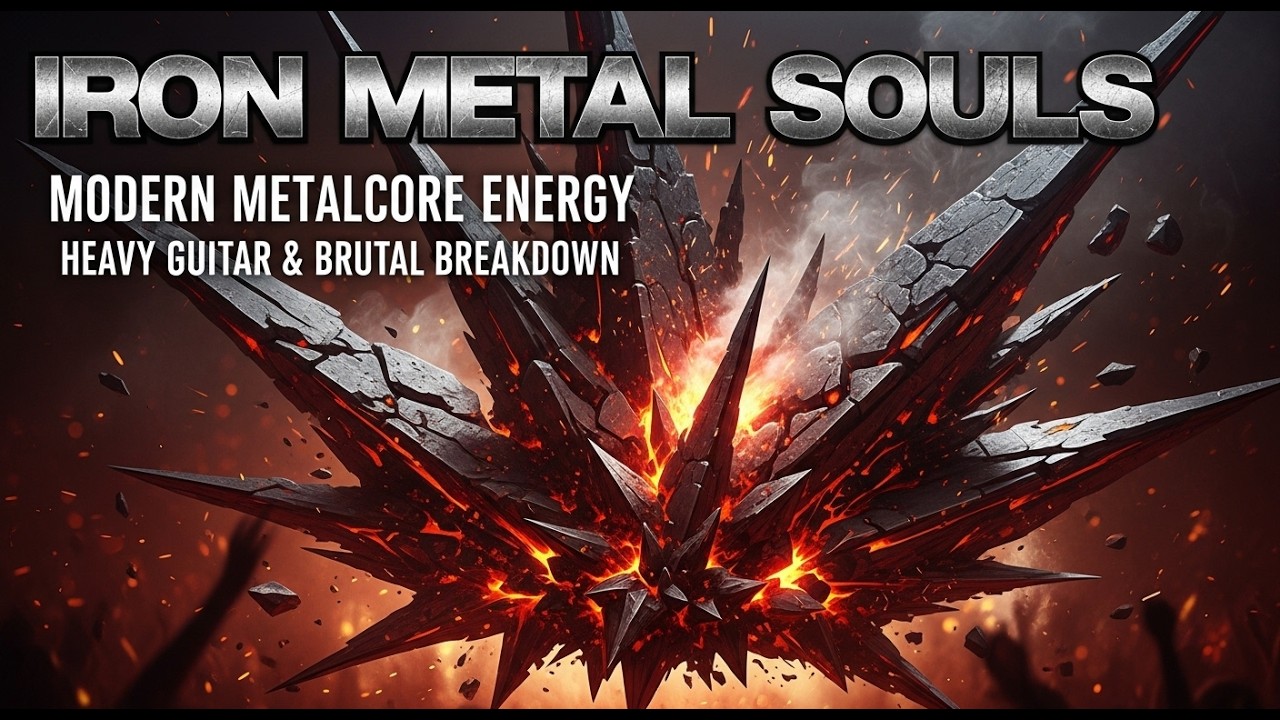 Best Iron Metal Souls 🔥 Modern Metalcore Energy 🤘 Heavy Guitar & Brutal Breakdown
