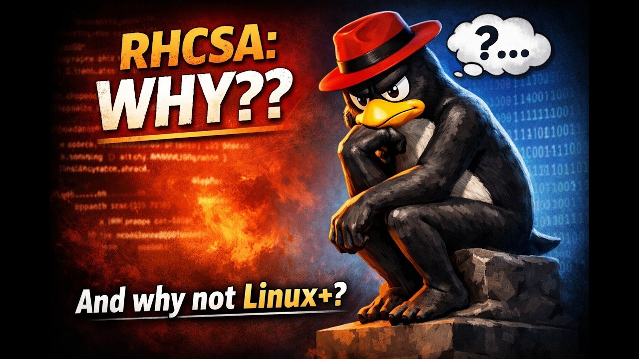 RHCSA: WHY?? (And why not Linux+?)