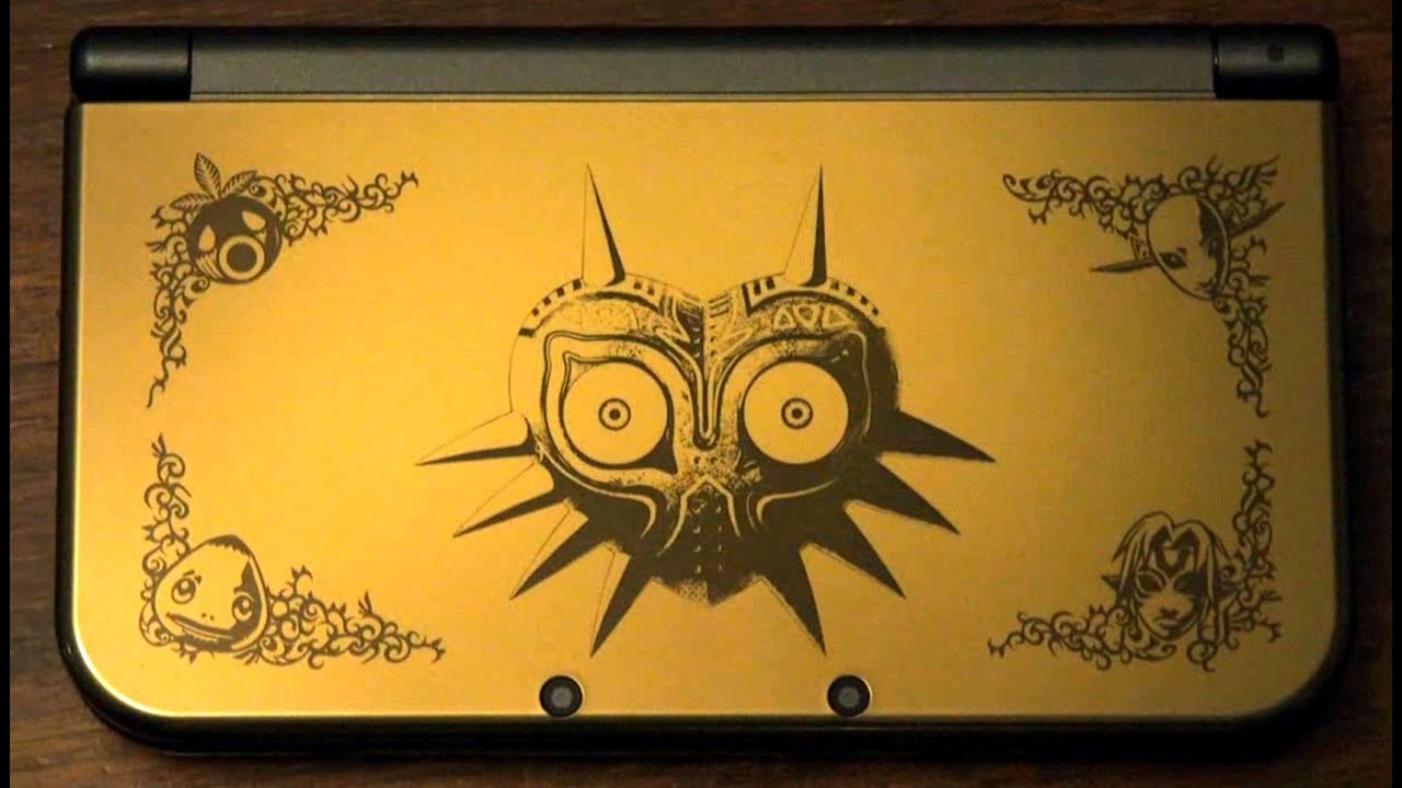 THE LEGEND OF ZELDA MAJORA'S MASK NEW NINTENDO 3DS XL UNBOXING!