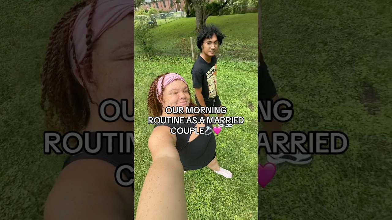Morning Routine as a Married Couple with a baby on the way 🩷💍🤰