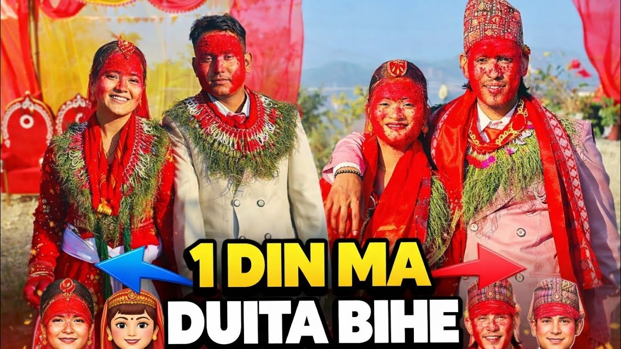 Akai dina ma duita bihe khaiyo 😁🥰