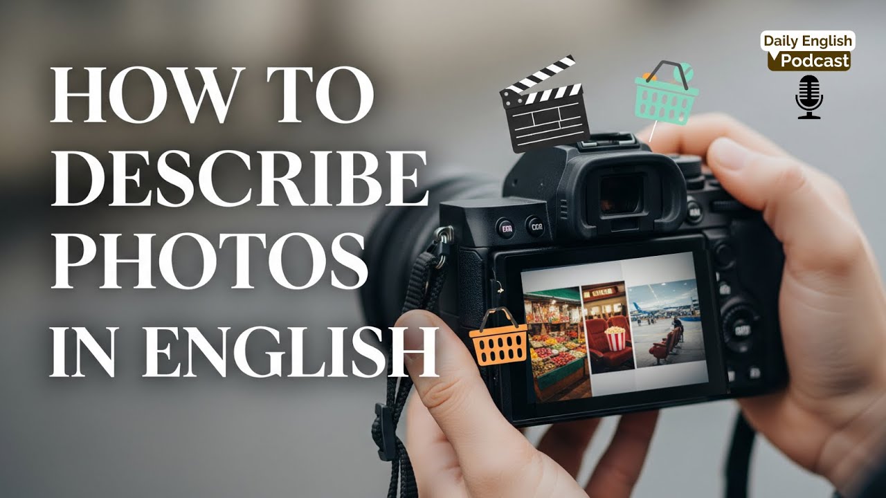 How to Describe Pictures in English | What Do You See First?