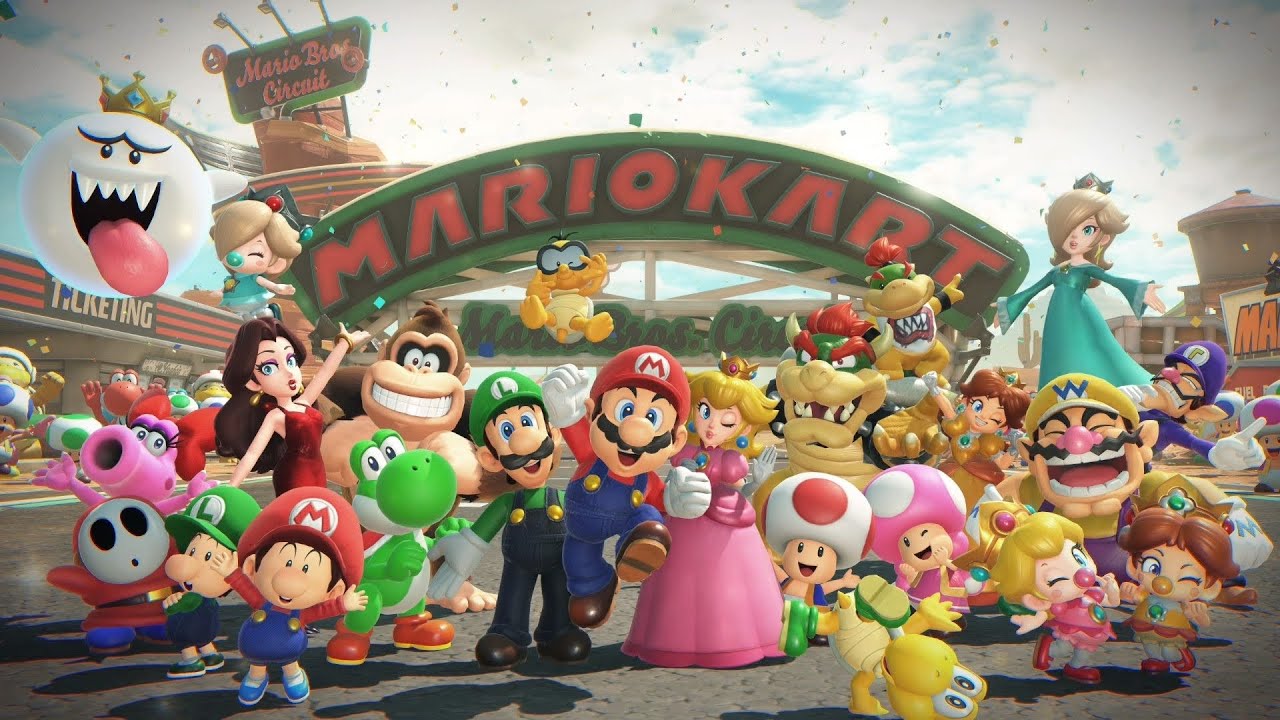 Mario Kart World Grand Prix Mirror Mode Special Cup Mario gameplay