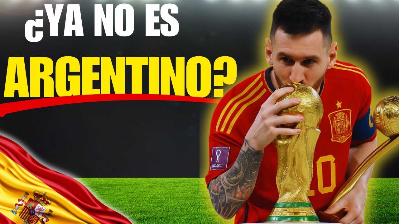 💥Lionel MESSI💥SECRETOS de su NACIONALIDAD ESPAÑOLA por RESIDENCIA