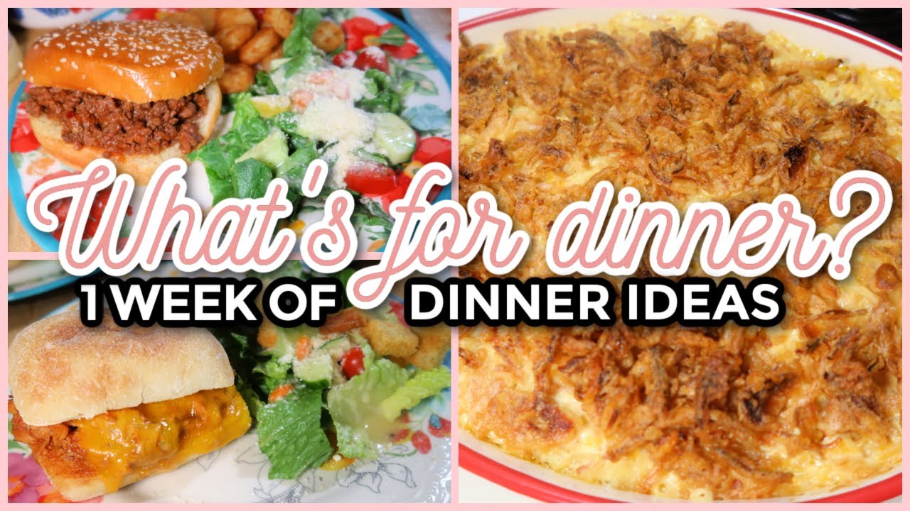 WHAT'S FOR DINNER? #231 | 7 Real-Life Family Meal Ideas