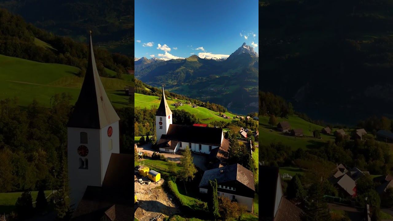 Breathtaking Alpine Views & Peaceful Village Scenery | Switzerland Travel Reel