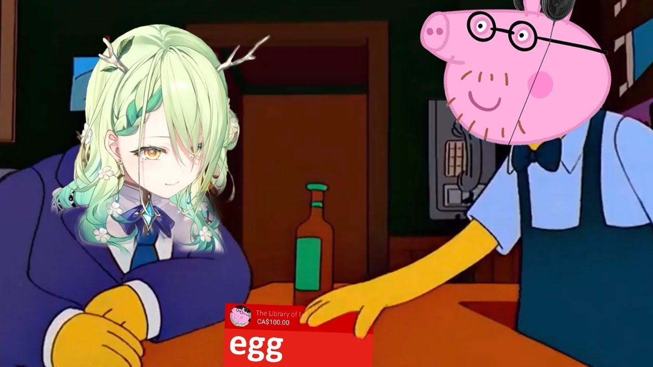 Bribing my oshi so I can keep using her for clickbait