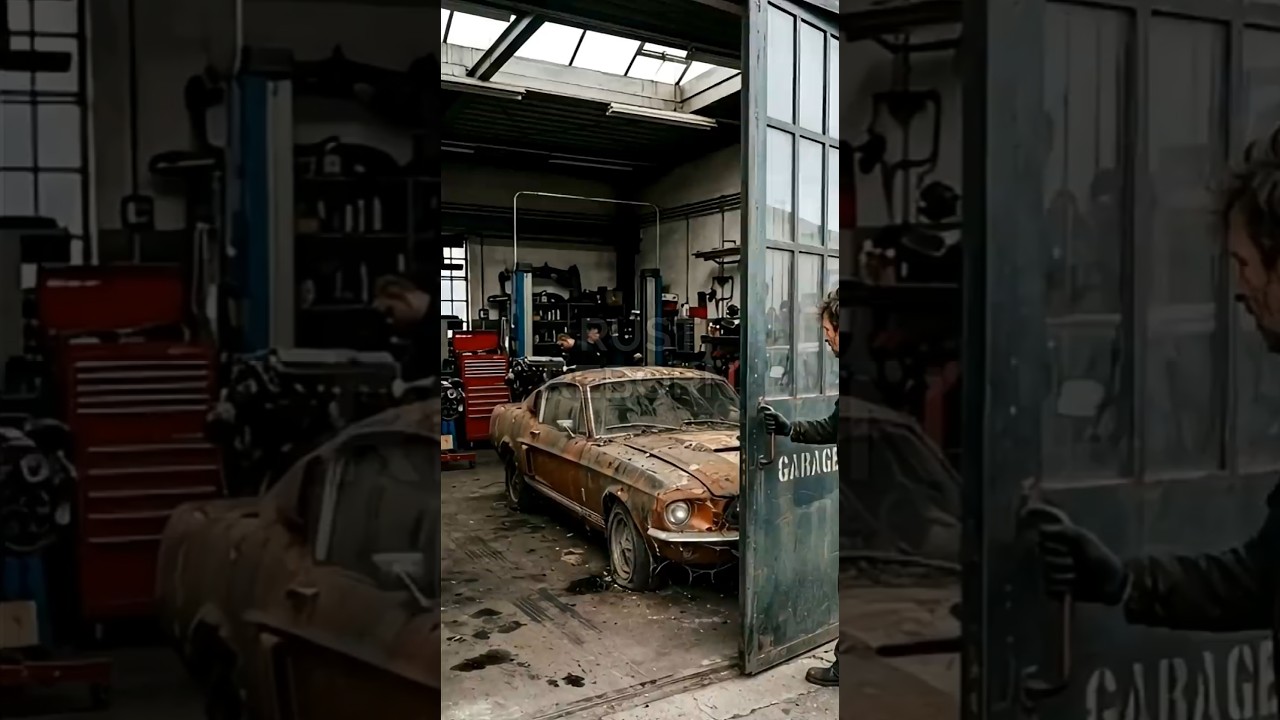 1967 Ford Mustang Shelby GT500 from Total Disrepair to Factory Fresh - Full Restoration ASMR