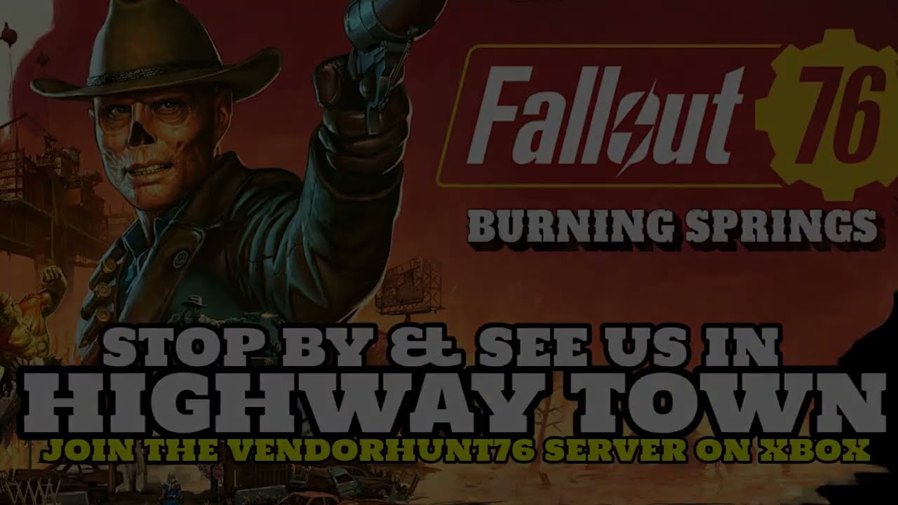 Fallout 76: Burning Springs - Highway Town C.A.M.P Location