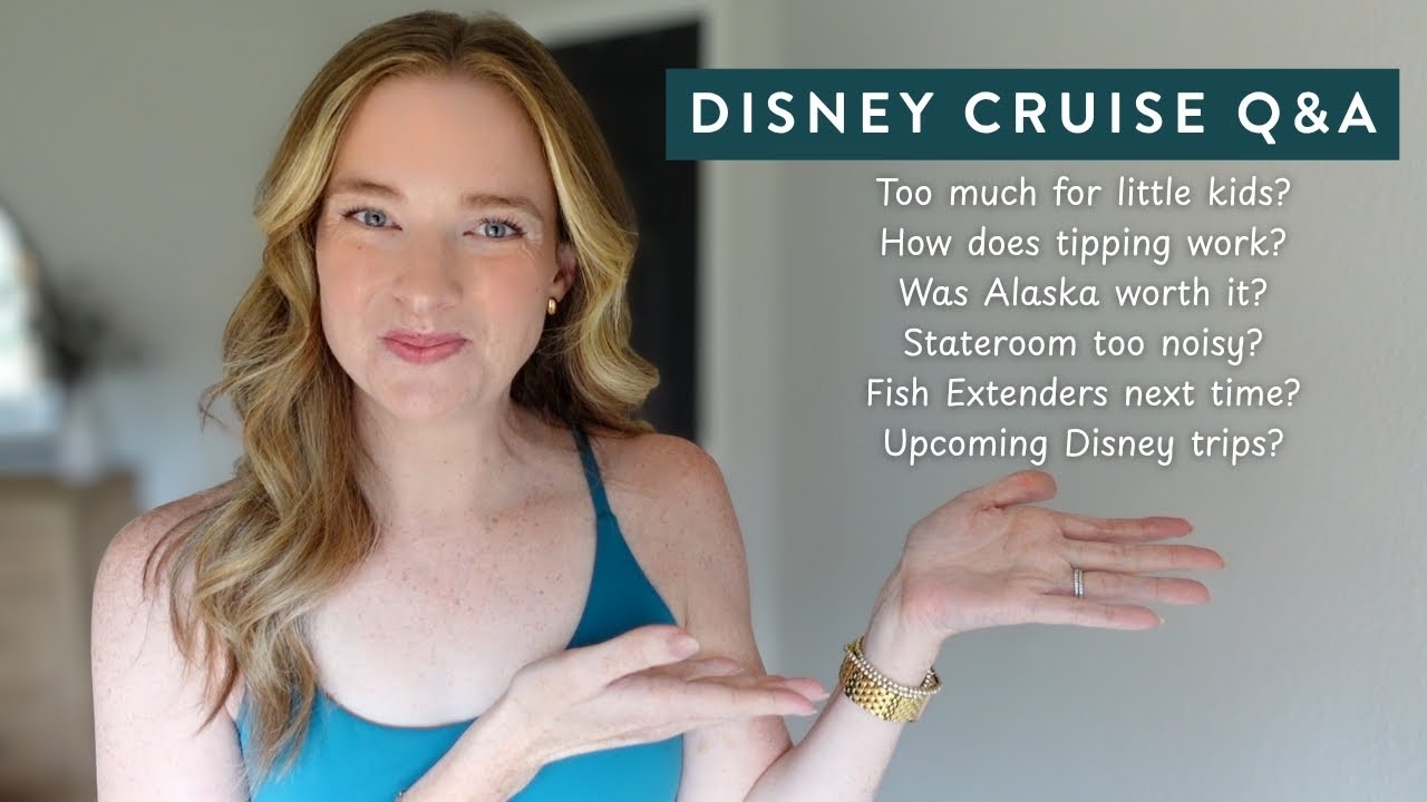 Disney Cruise Line With Kids Q&A (Last Video 😭)