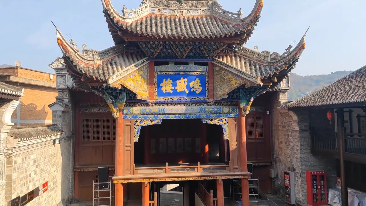 陕西安康市蜀河古镇，穿梭在明清时期的街道很有感觉，地处秦巴山区古代骡马古道汉江水道的黄金地段，商旅云集各种会馆建的很精致#古村落风景 #历史古迹 #文化旅游 #旅行 #旅行vlog #旅游景