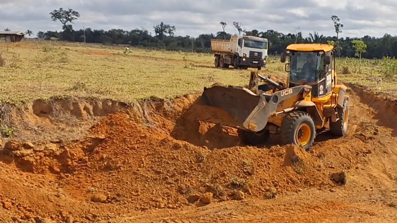VEJA COMO FOI OS TRABALHOS DE ACESSO  A O CASCALHO HOJE 