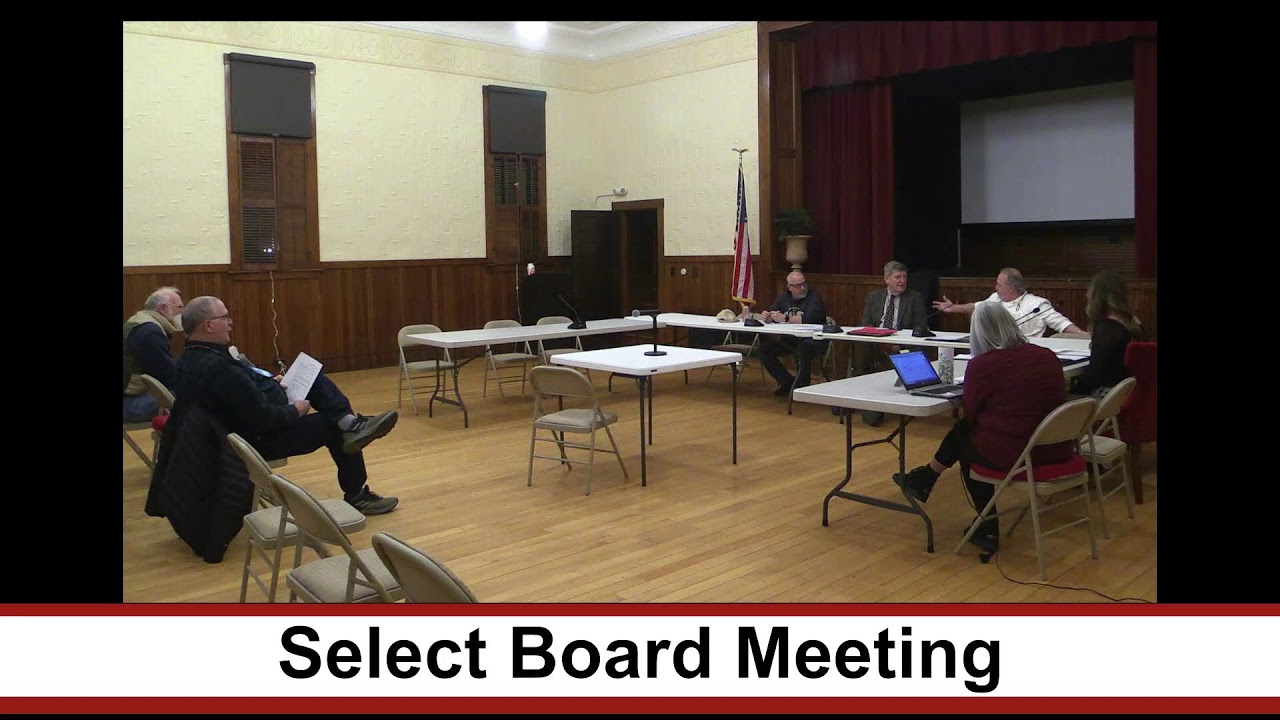 Swanzey Select Board Meeting March 3rd, 2026