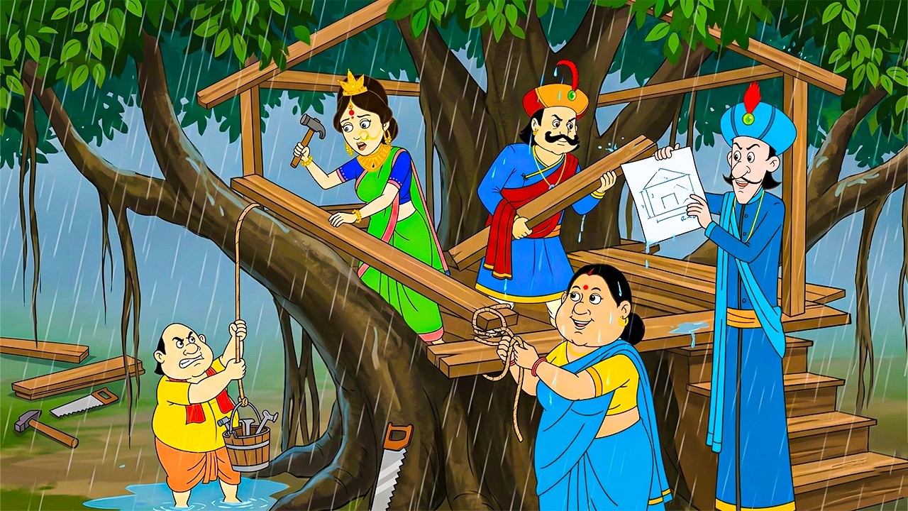 গোপাল দাদা রাজার সাথে মিলে বৃষ্টির থেকে বাঁচার জন্য গাছের ওপর ঘর তৈরি করলেন | Gopal Bhar New Ep 2026